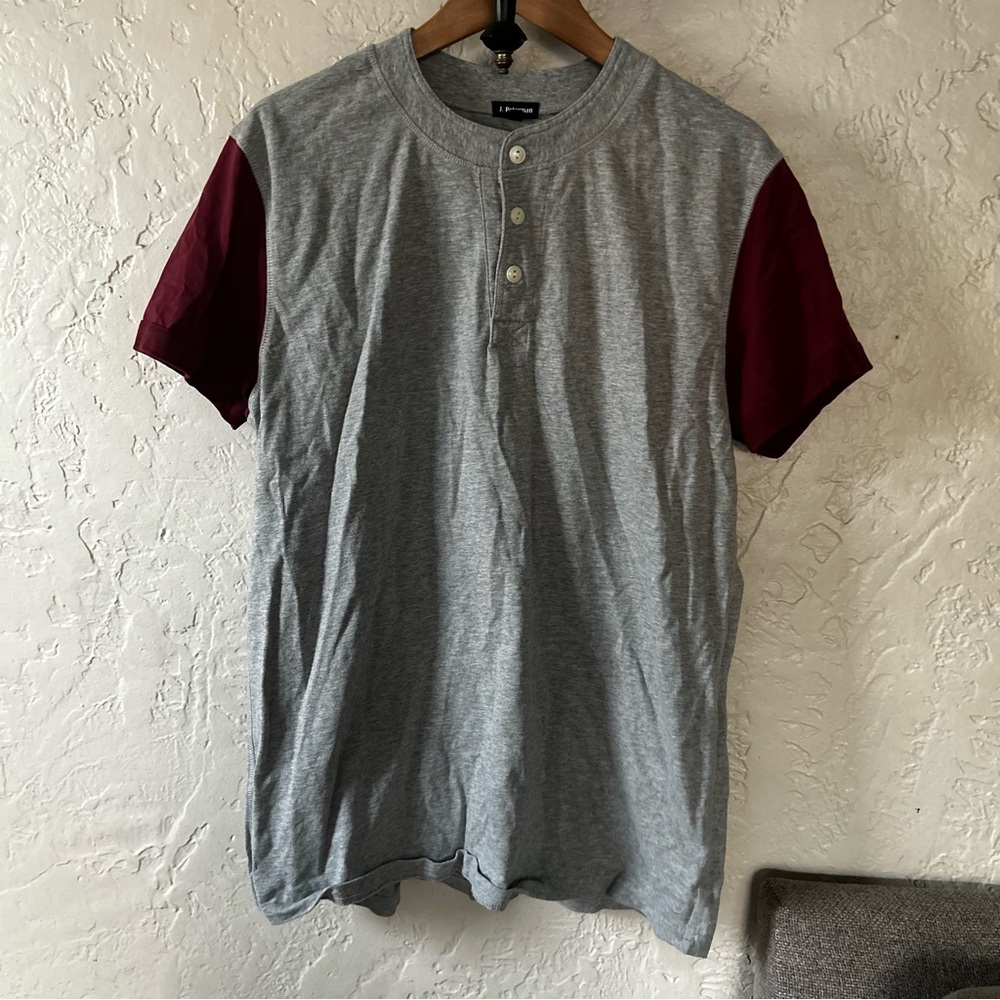 J. Peterman Short Sleeve Baseball Tee